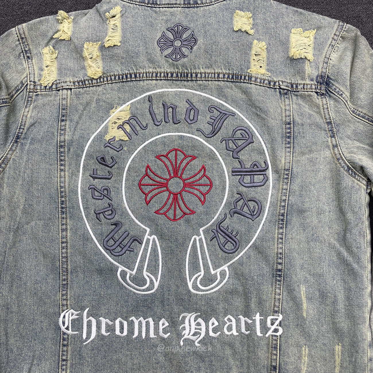 Chrome Hearts Patch Cross Denim (5) - newkick.app